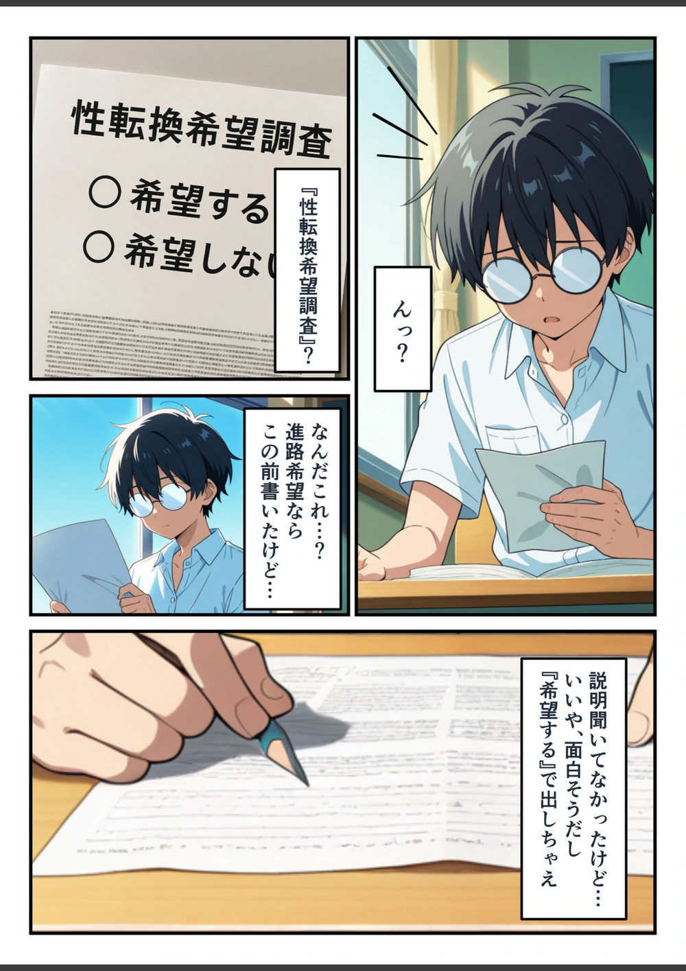 試し読み 2枚目