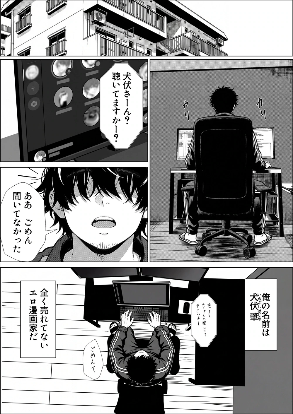 試し読み 1枚目