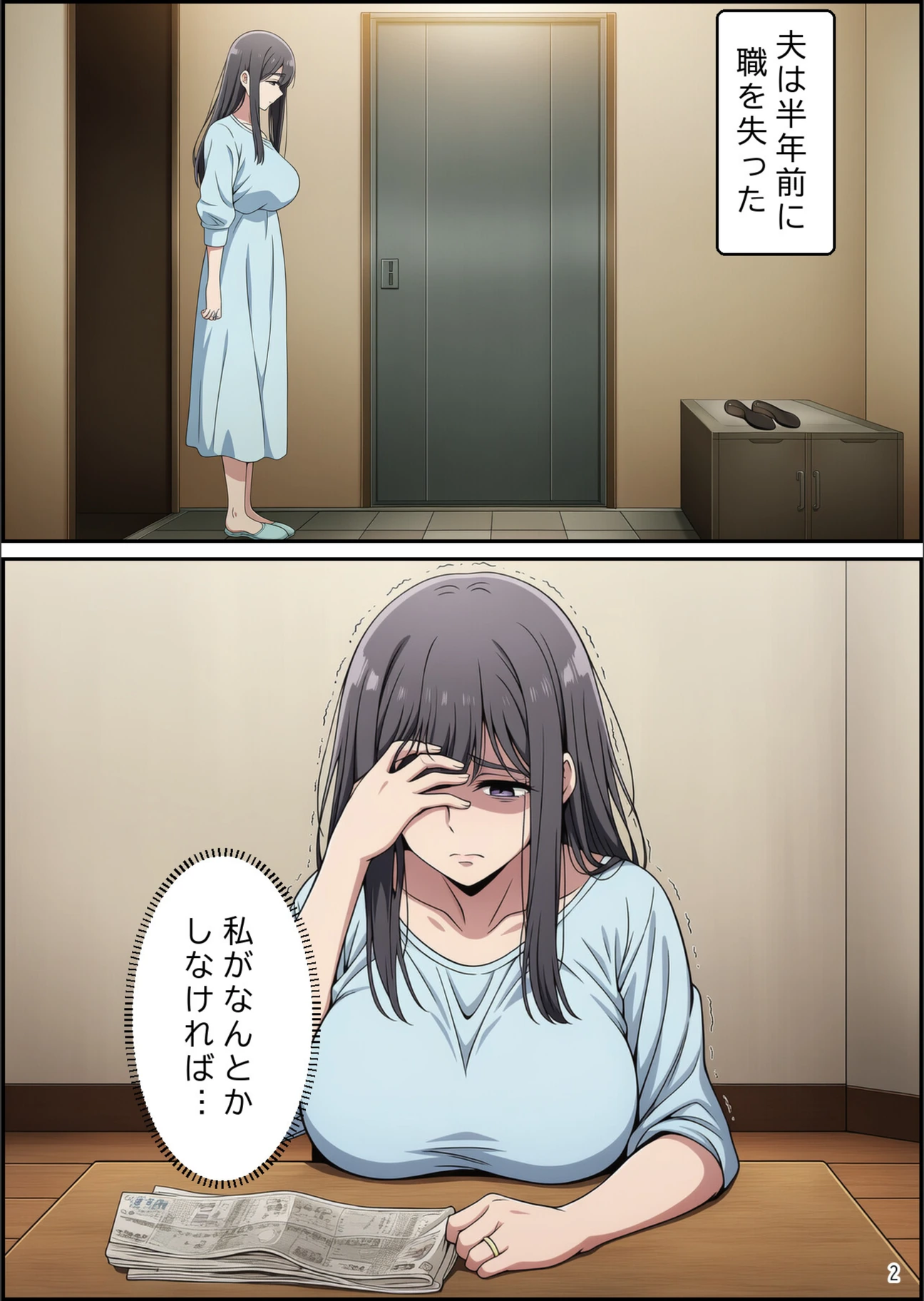 試し読み 2枚目